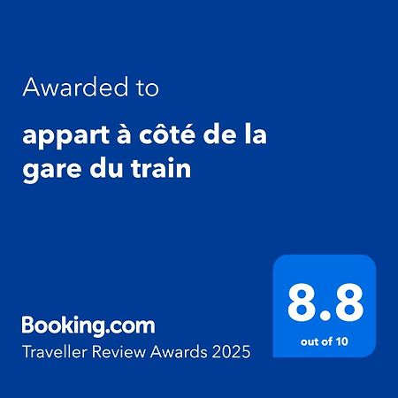 Appart A Cote De La Gare Du Train Marraquexe Exterior foto