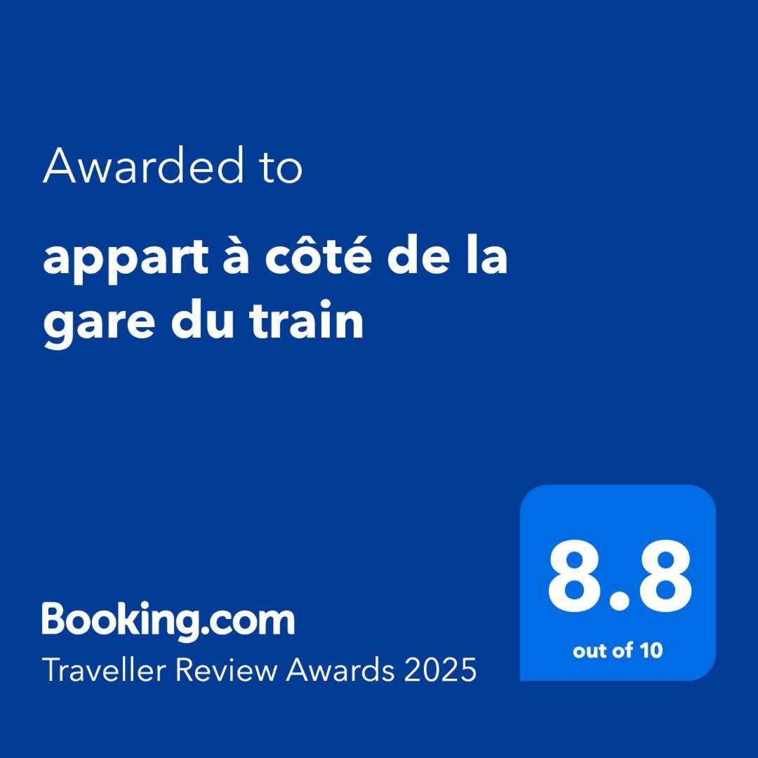 Appart A Cote De La Gare Du Train Marraquexe Exterior foto